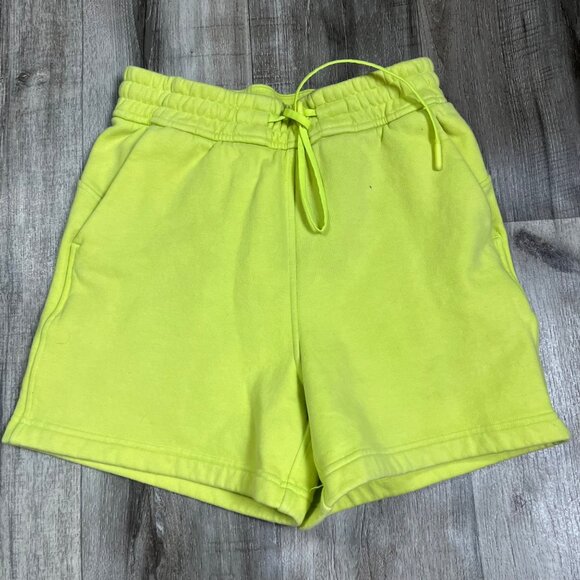 Lululemon Athletic Loungeful High Rise Shorts Electric Lemon Women’s Size 2 - Picture 1 of 6
